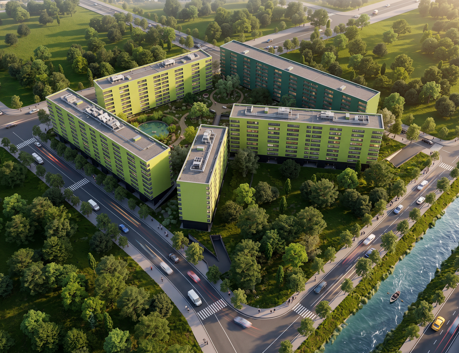 Kashar Center — pamje e projektit